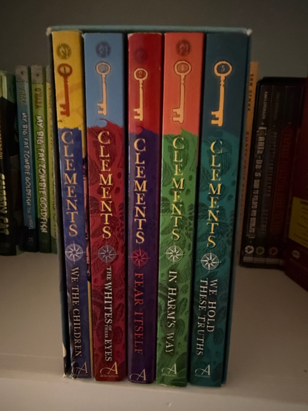 Keepers of the School Collection by Andrew Clements - set of 5